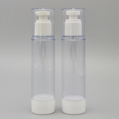 PET 64g 80ml Cosmetic Airless Pump Bottle