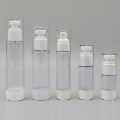 PET 64g 80ml Cosmetic Airless Pump Bottle