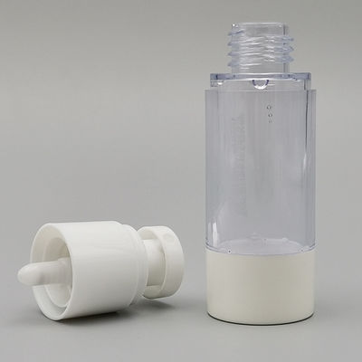 PET 64g 80ml Cosmetic Airless Pump Bottle