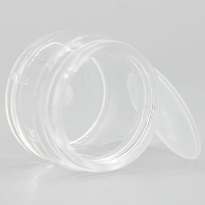 Facial Cream packaging Transparent Cylinder 25ml Empty Cosmetic Containers