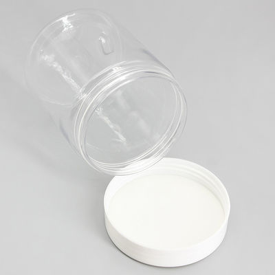 Transparent Snacks Storage 83mm 250ml Empty Cosmetic Containers