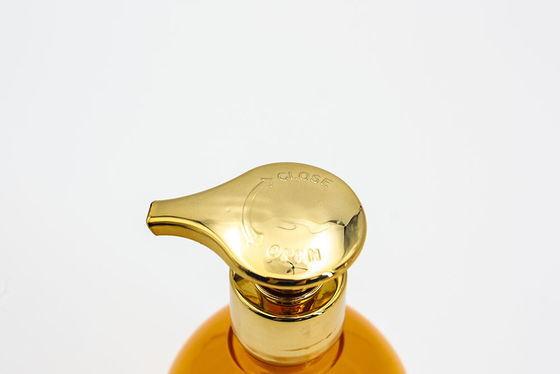 Transparent Orange 118mm 300ml Bulk Lotion Bottles
